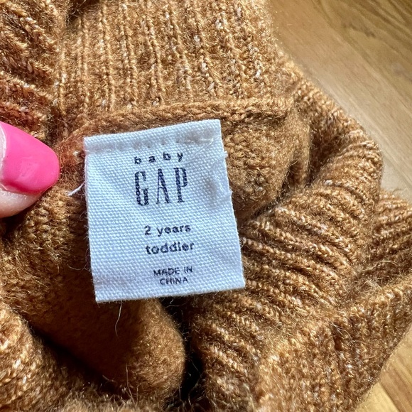 Gap Kids Toddler Cowl-Neck Sweater Dress Size 2T - Picture 6 of 6